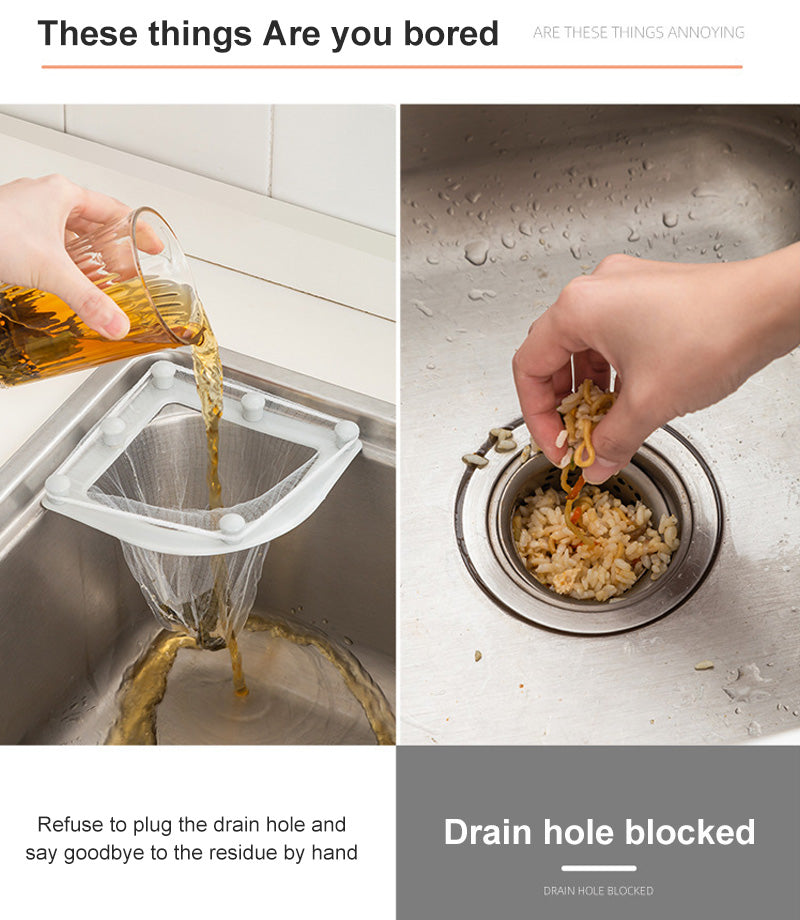 Sink Corner Food Scrap Strainer