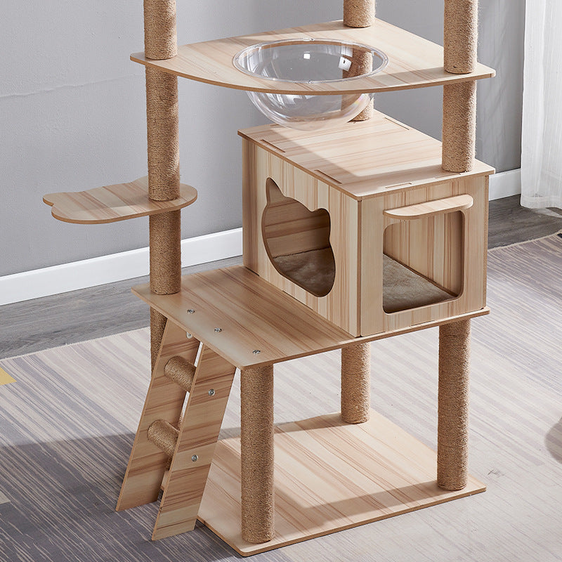 Plush Cat Tree with Nest