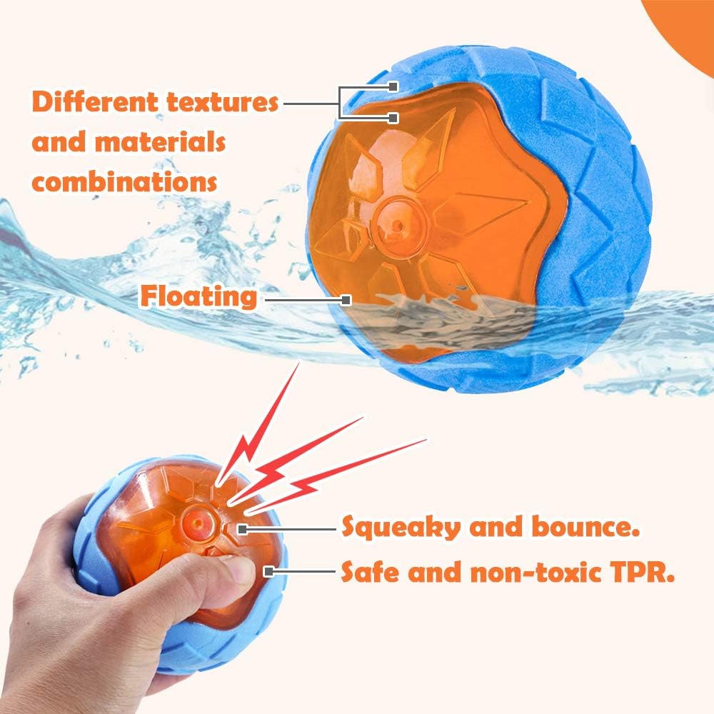 Floating Squeaky Water Toys for Dogs