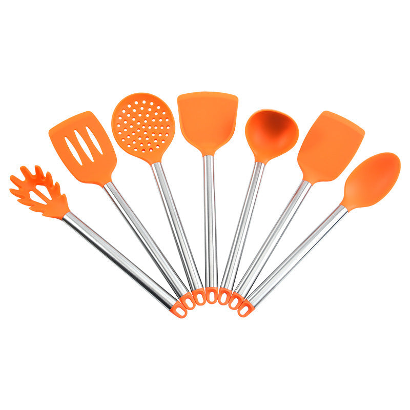 7-Piece Silicone Kitchen Utensil Set