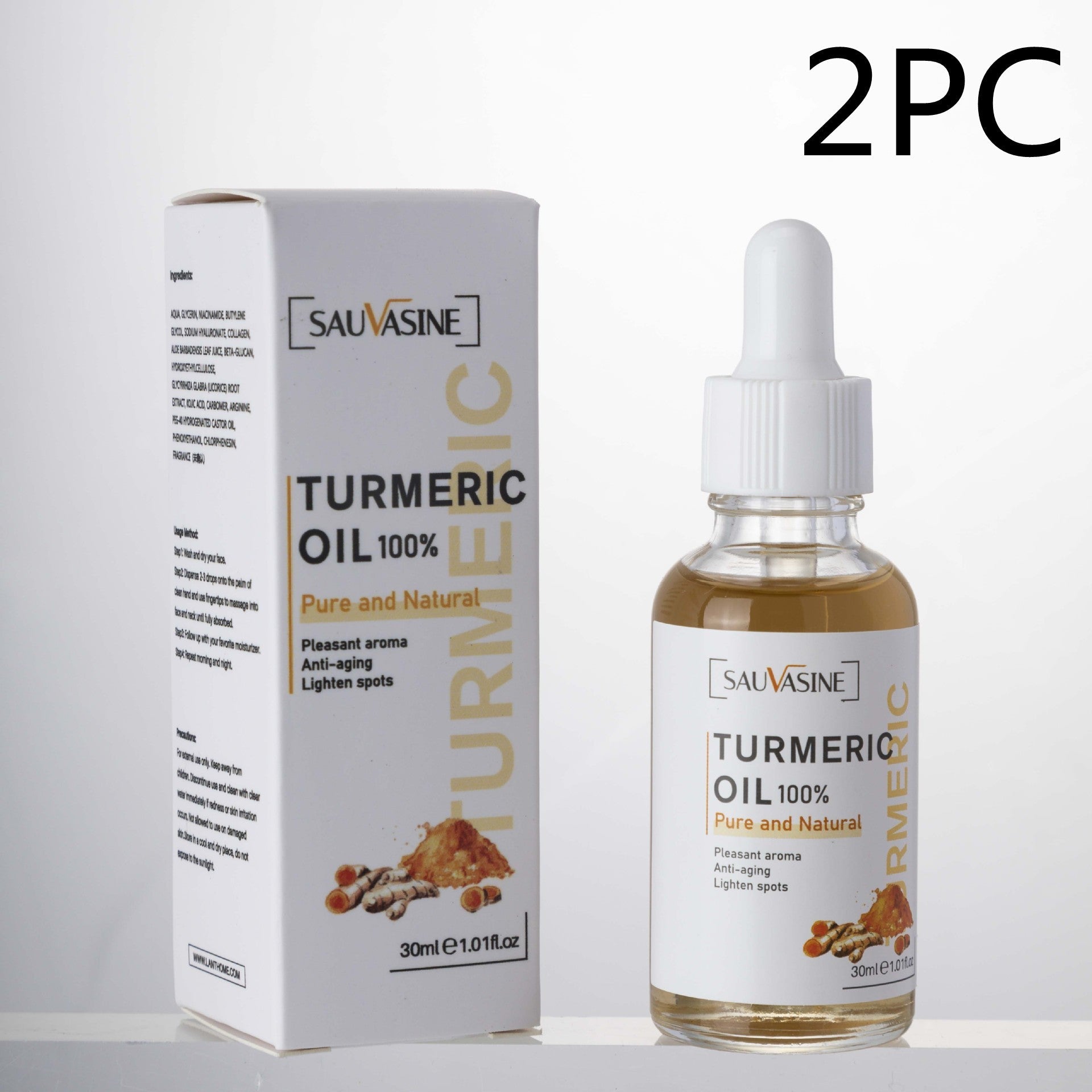 Turmeric Facial Cleanser and Moisturizer