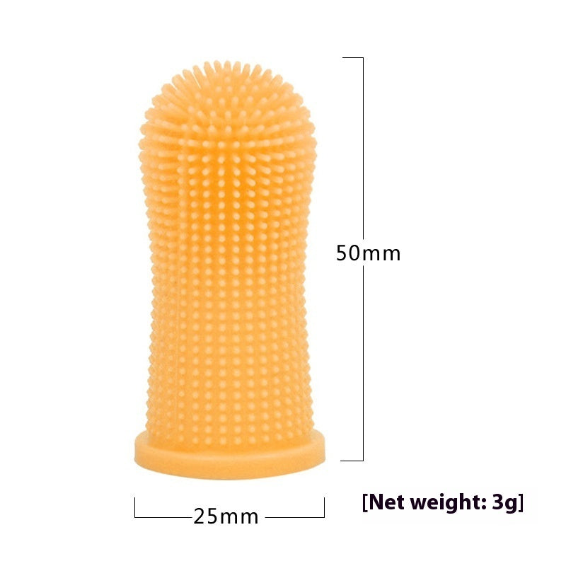 Silicone Finger Toothbrush for Dogs and Cats