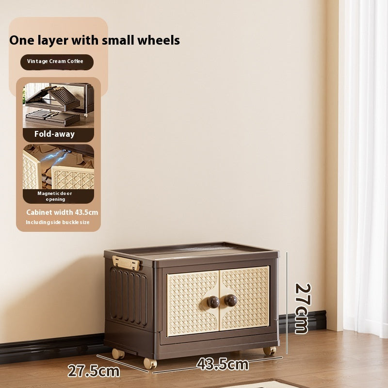 Foldable Plastic Storage Cabinet