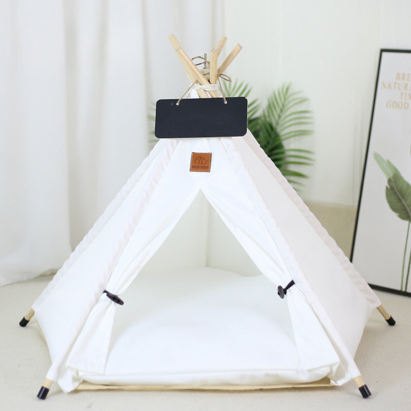 Pet Teepee Tent with Cushion