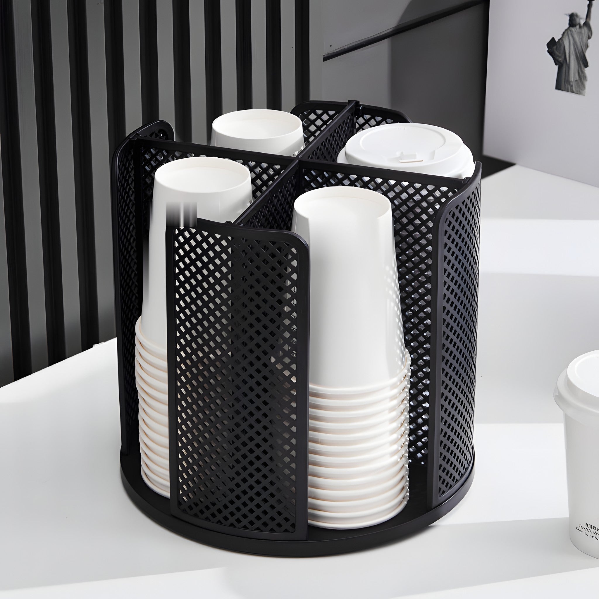 Rotating Paper Cup Holder