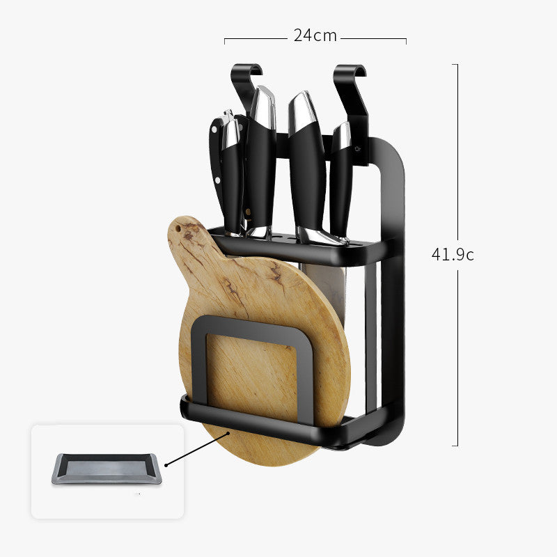 Modular Aluminum Kitchen Wall Rack System
