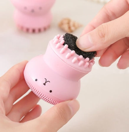 Octopus Silicone Facial Cleansing Brush