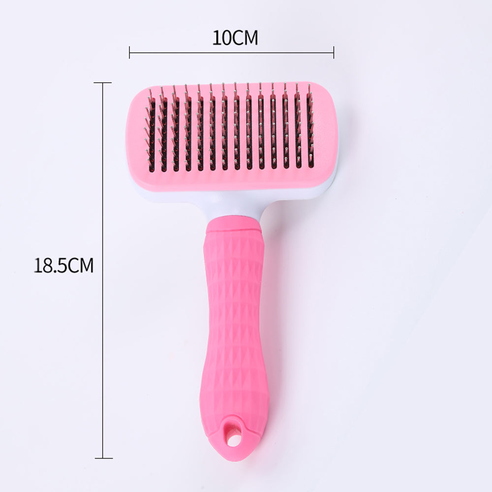 Self-Cleaning Pet Slicker Comb