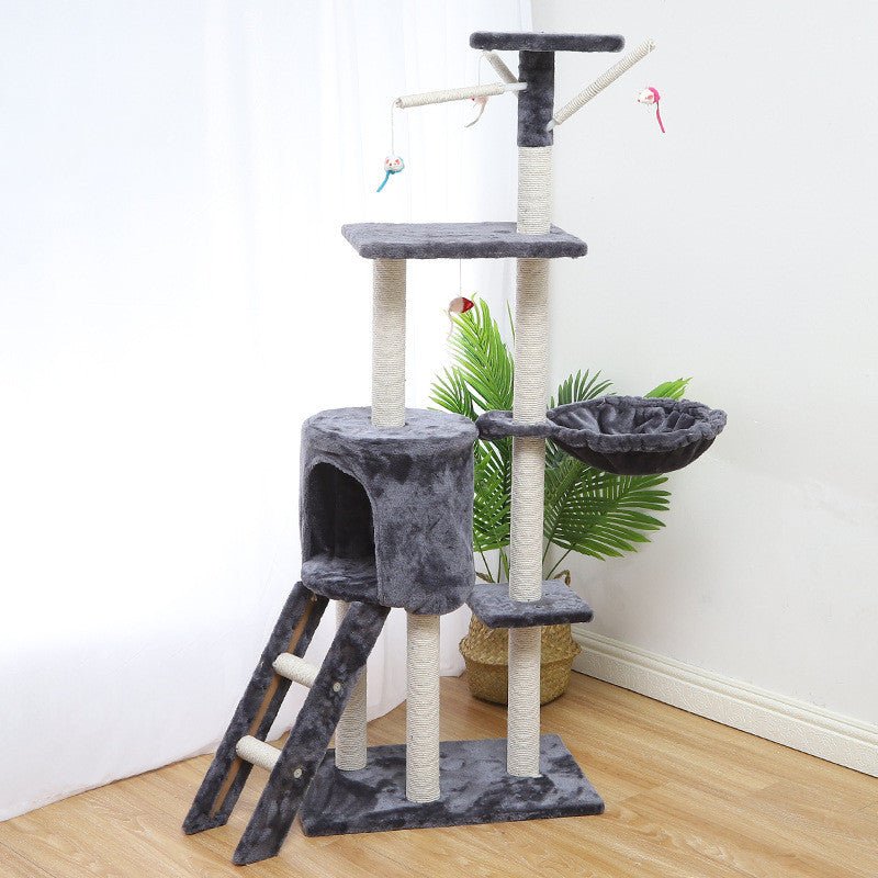 Cat Tree with Condo, 55 in
