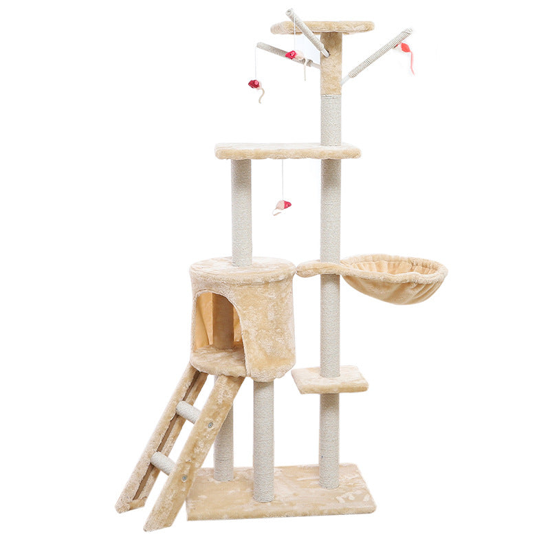 Cat Tree with Condo, 55 in
