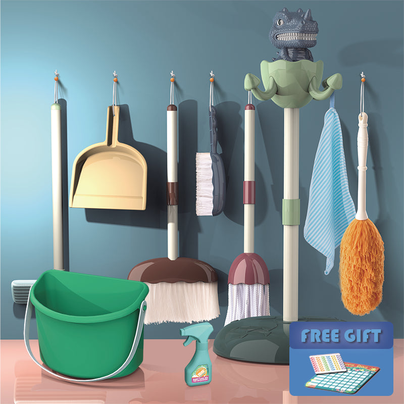 Kids' Dinosaur Cleaning Play Set