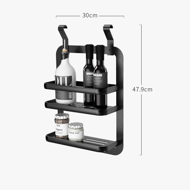 Modular Aluminum Kitchen Wall Rack System