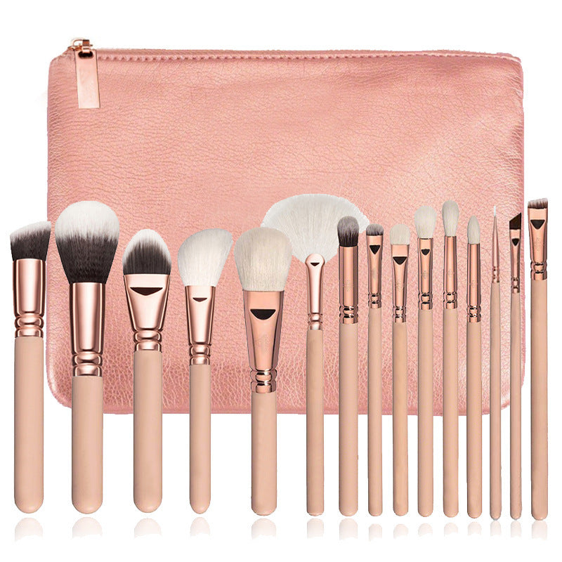 15-Piece Makeup Brush Set