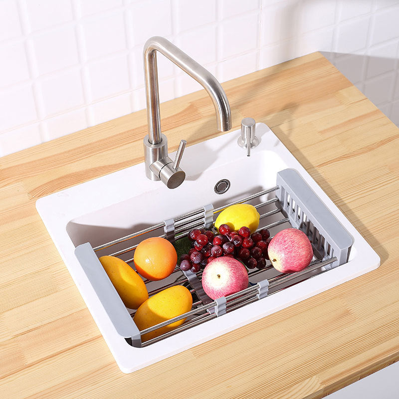 Telescopic Stainless Steel Sink Drain Basket