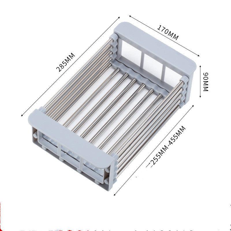 Expandable Stainless Steel Sink Basket