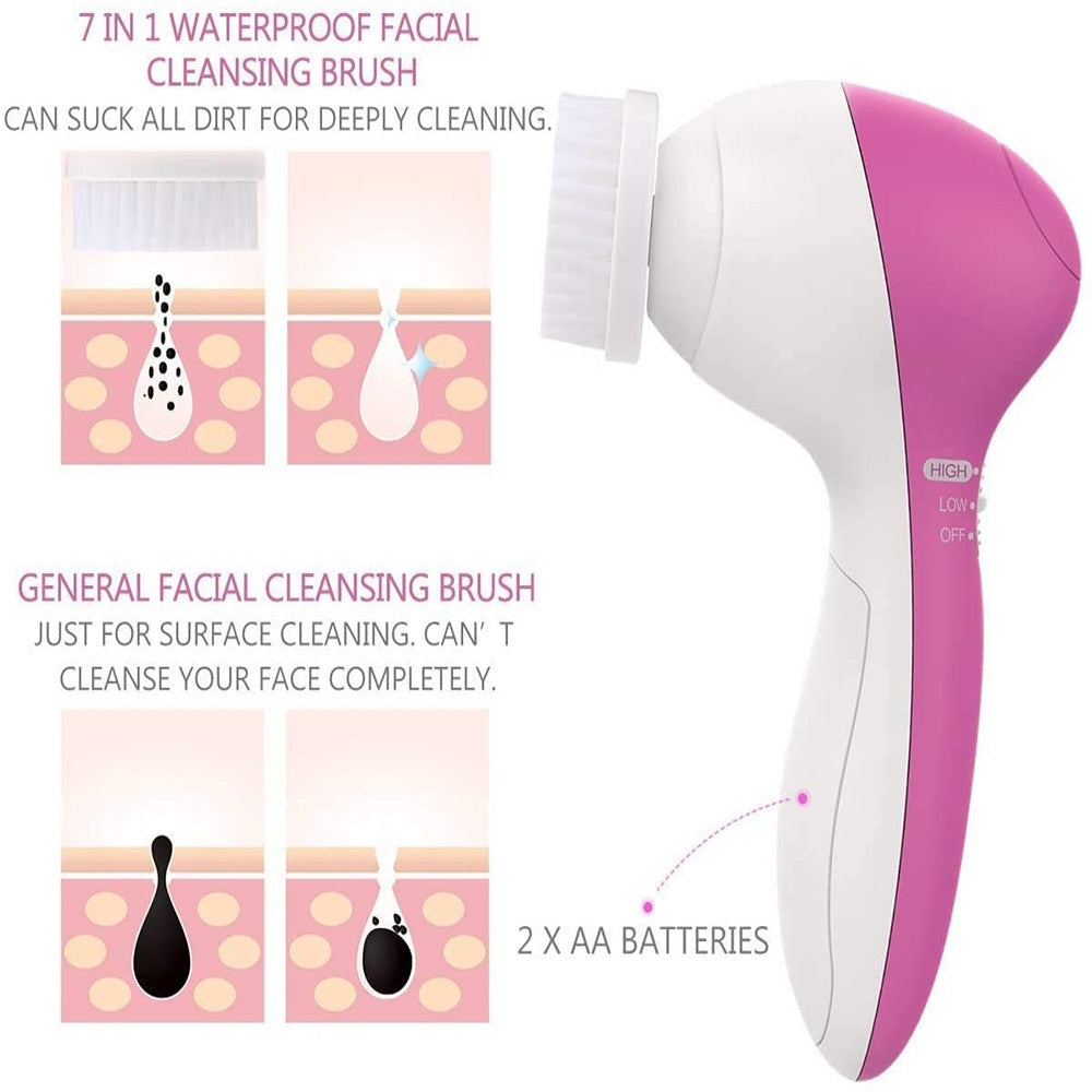 8-in-1 Electric Facial Cleansing Brush