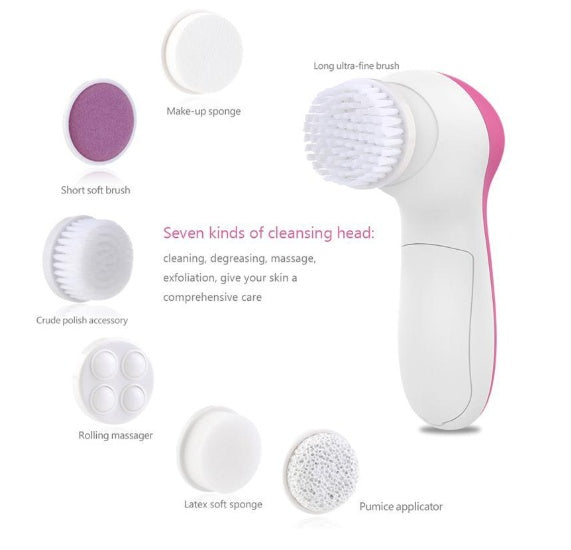 8-in-1 Electric Facial Cleansing Brush