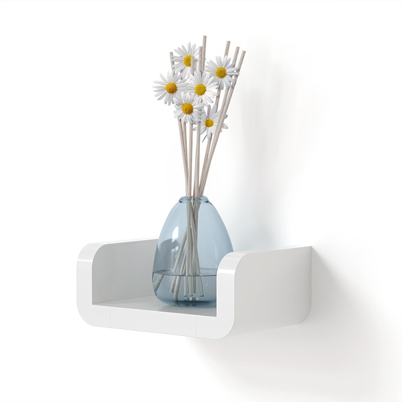 Adhesive Wall Shelf for Bathroom and Kitchen