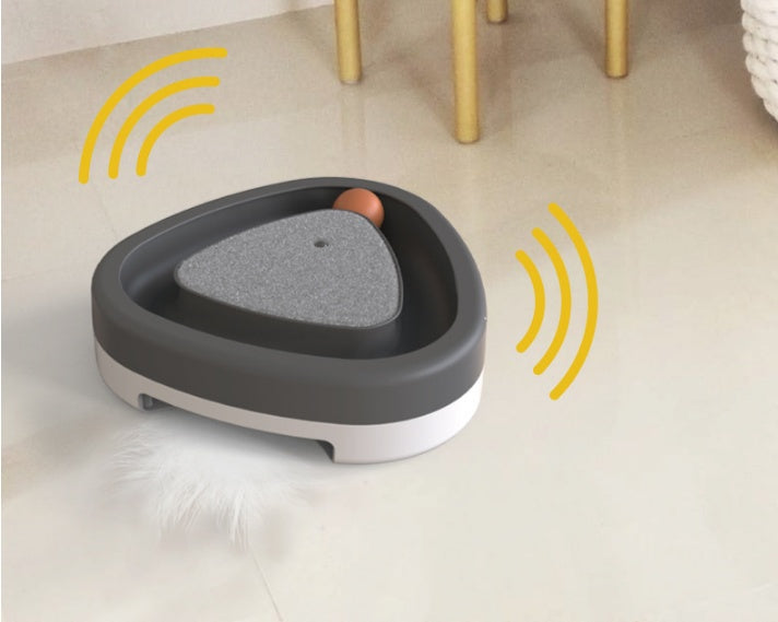 Electric Spinning Feather Cat Toy