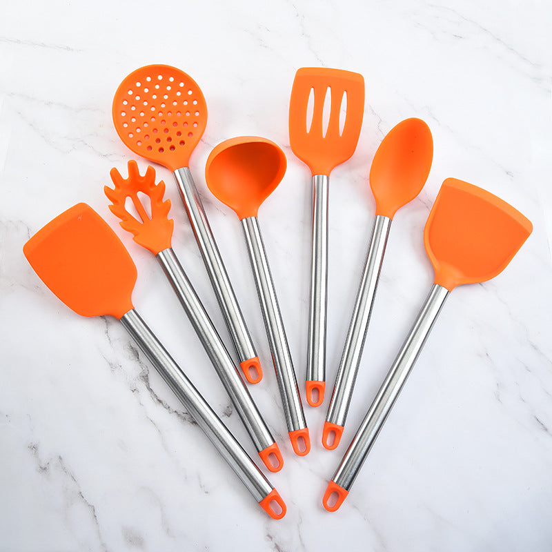 7-Piece Silicone Kitchen Utensil Set