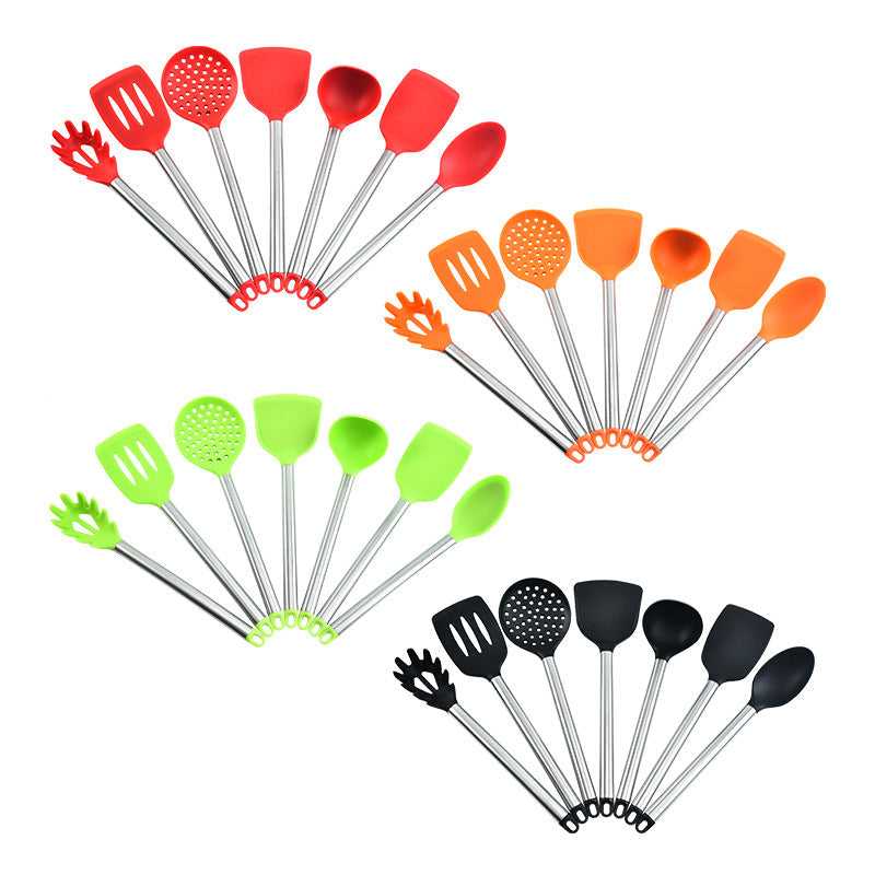 7-Piece Silicone Kitchen Utensil Set
