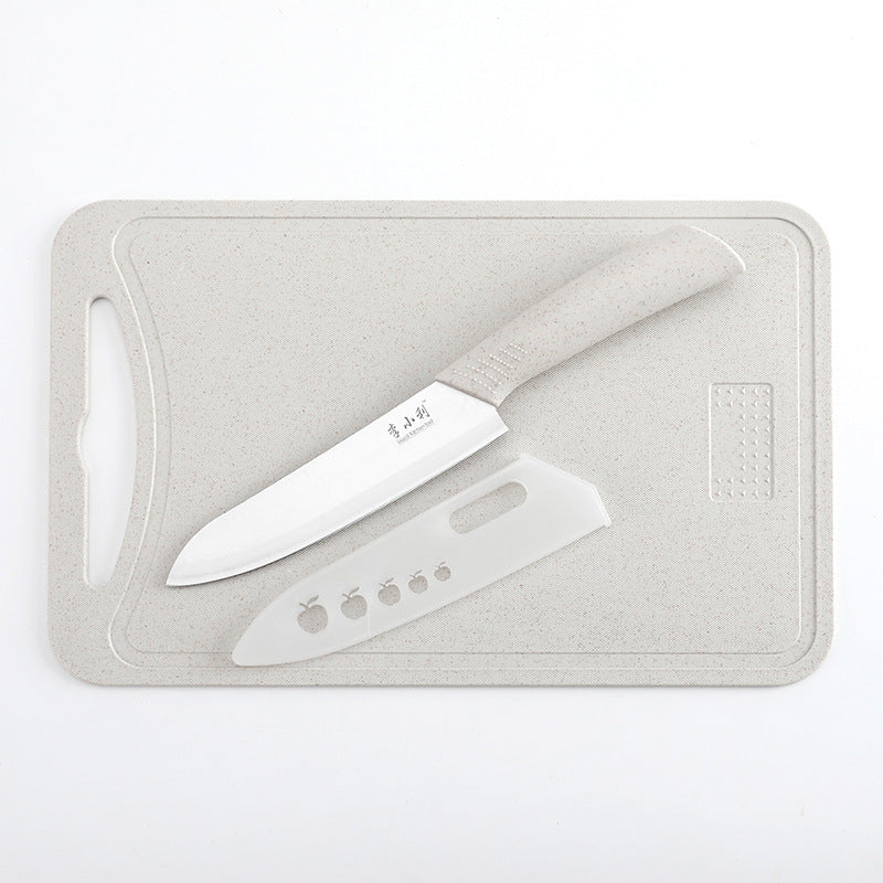Stainless Steel Kitchen Knife Set with Covers