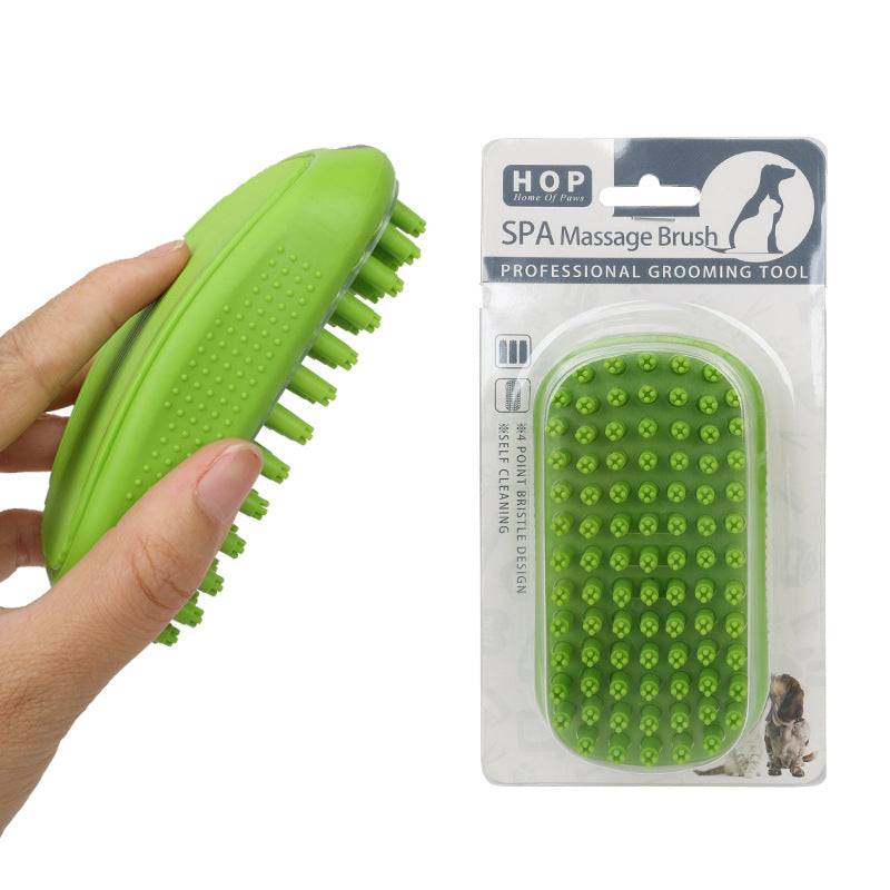 Rubber Dog Bath Brush