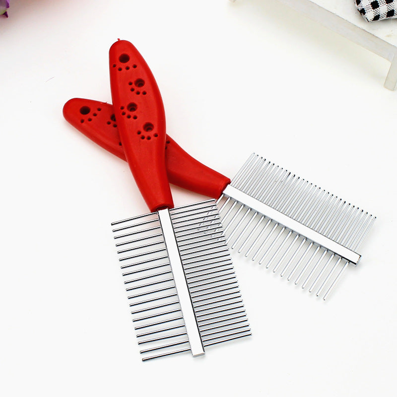 Double-Row Pet Comb