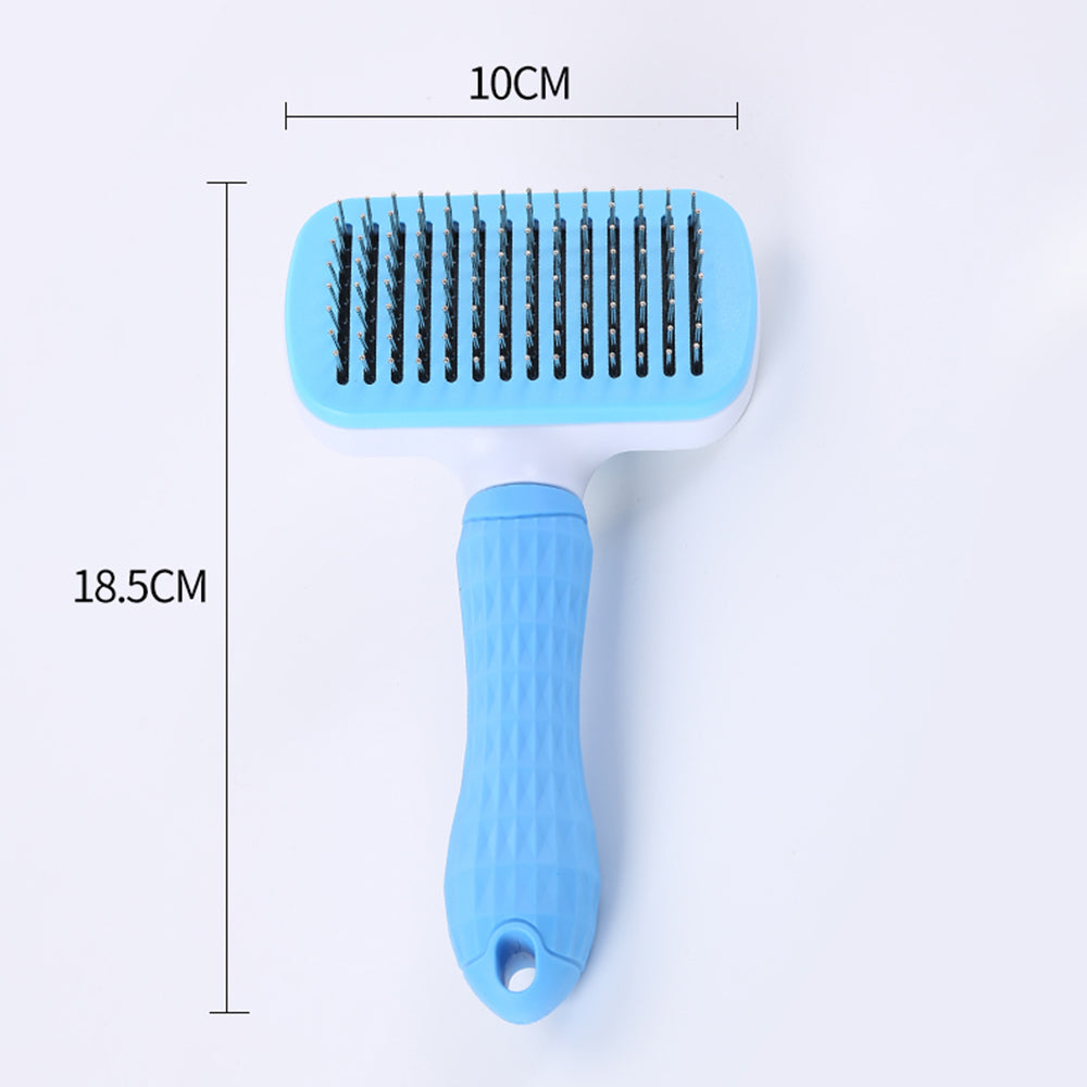 Self-Cleaning Pet Slicker Comb