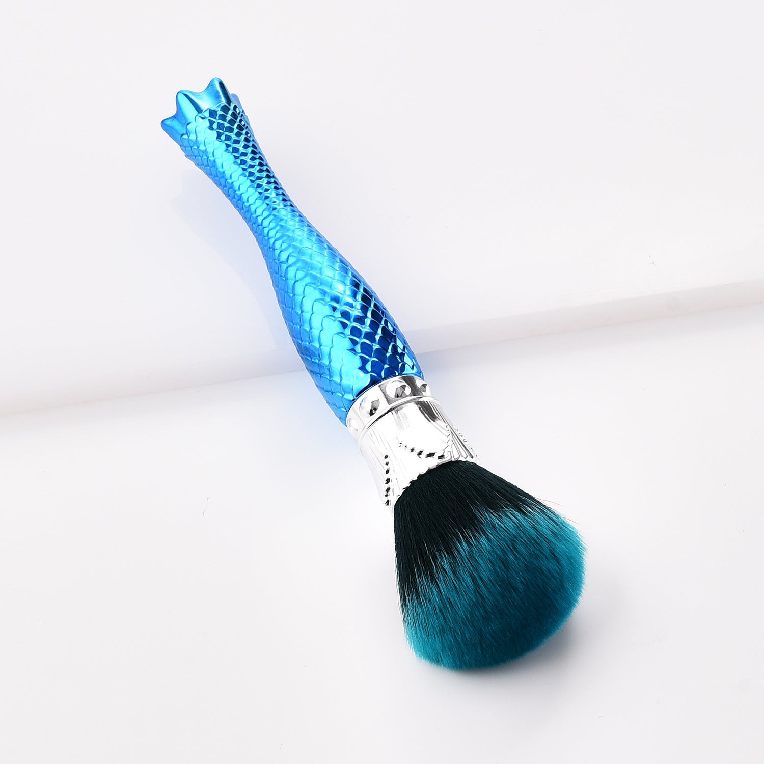 Blue Nylon Makeup Brush