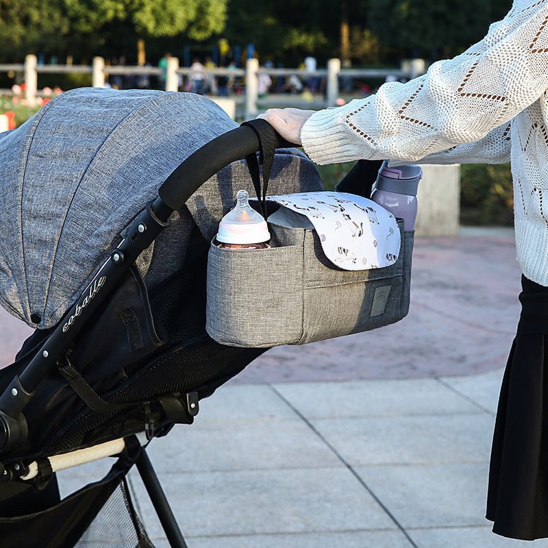 Baby Stroller Organizer Bag with Cup Holder