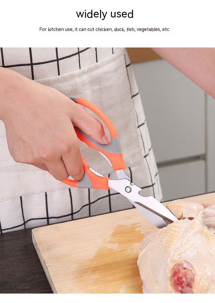 Multi-Function Kitchen Scissors with Bottle Opener