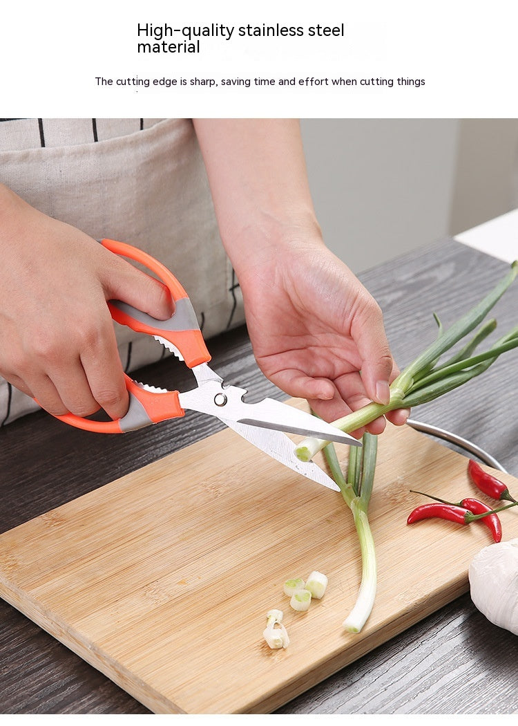 Multi-Function Kitchen Scissors with Bottle Opener