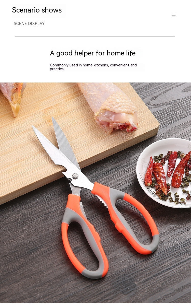 Multi-Function Kitchen Scissors with Bottle Opener