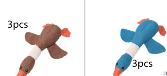 Squeaky Plush Dog Toy