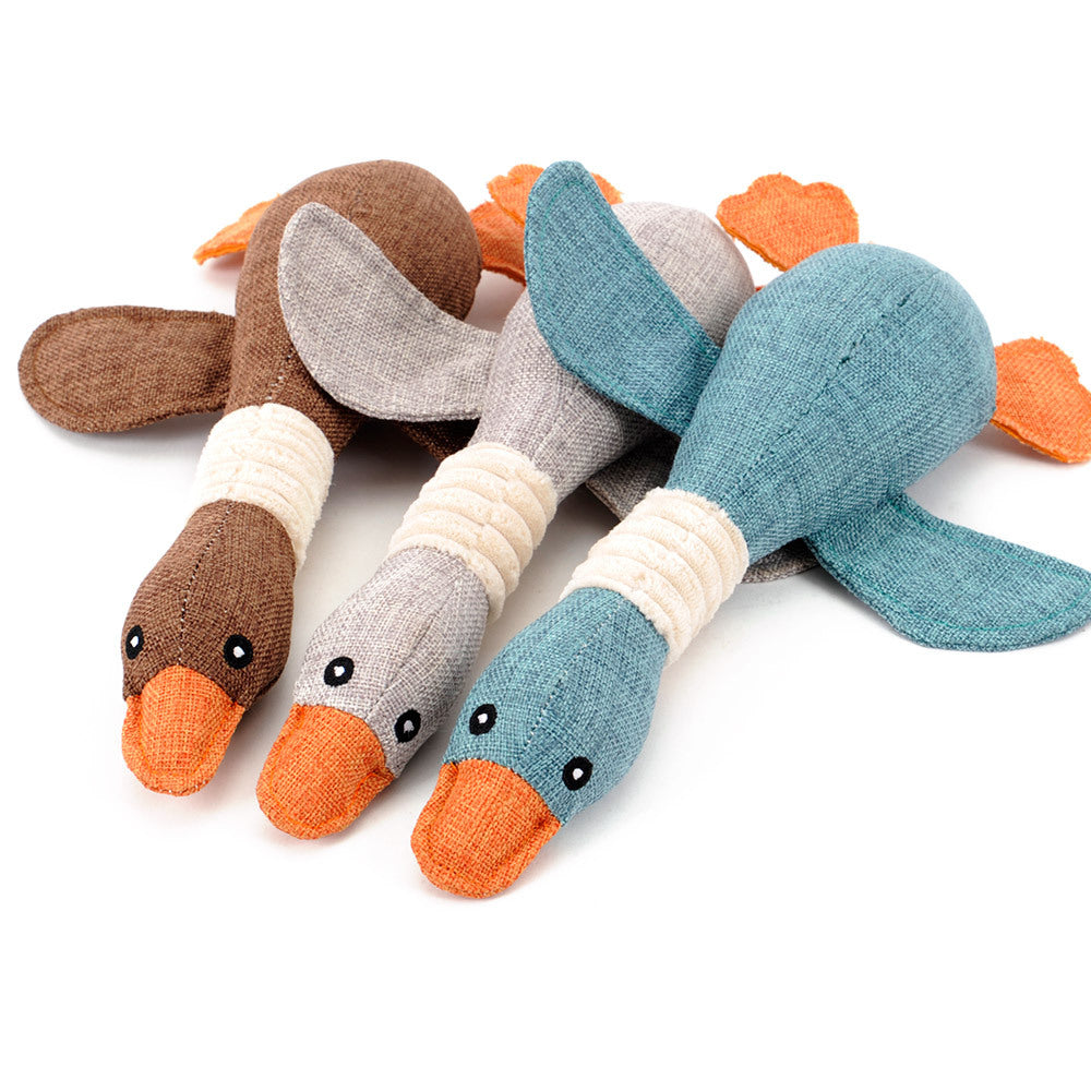 Squeaky Plush Dog Toy