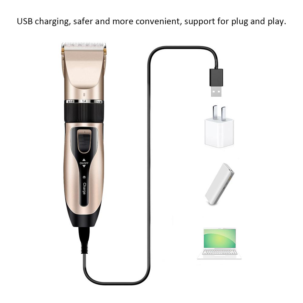 Cordless Pet Grooming Clipper Kit