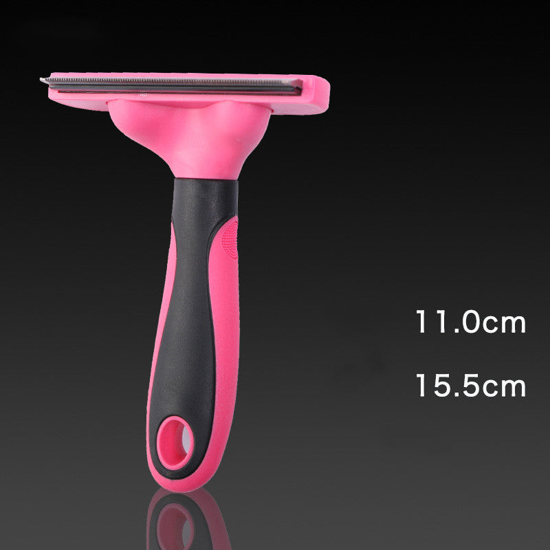Dog Detangling Brush with Non-Slip Handle