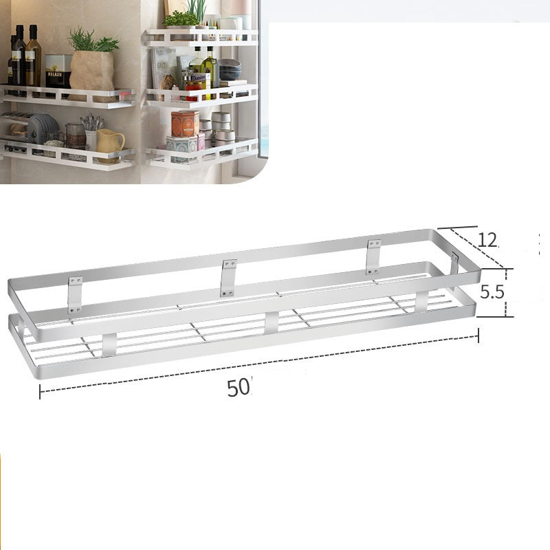 Wall-Mounted Spice Rack Basket