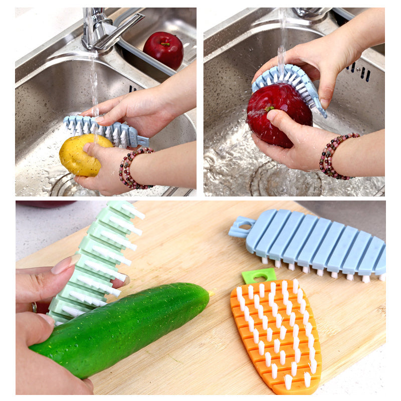 Flexible Vegetable Scrub Brush