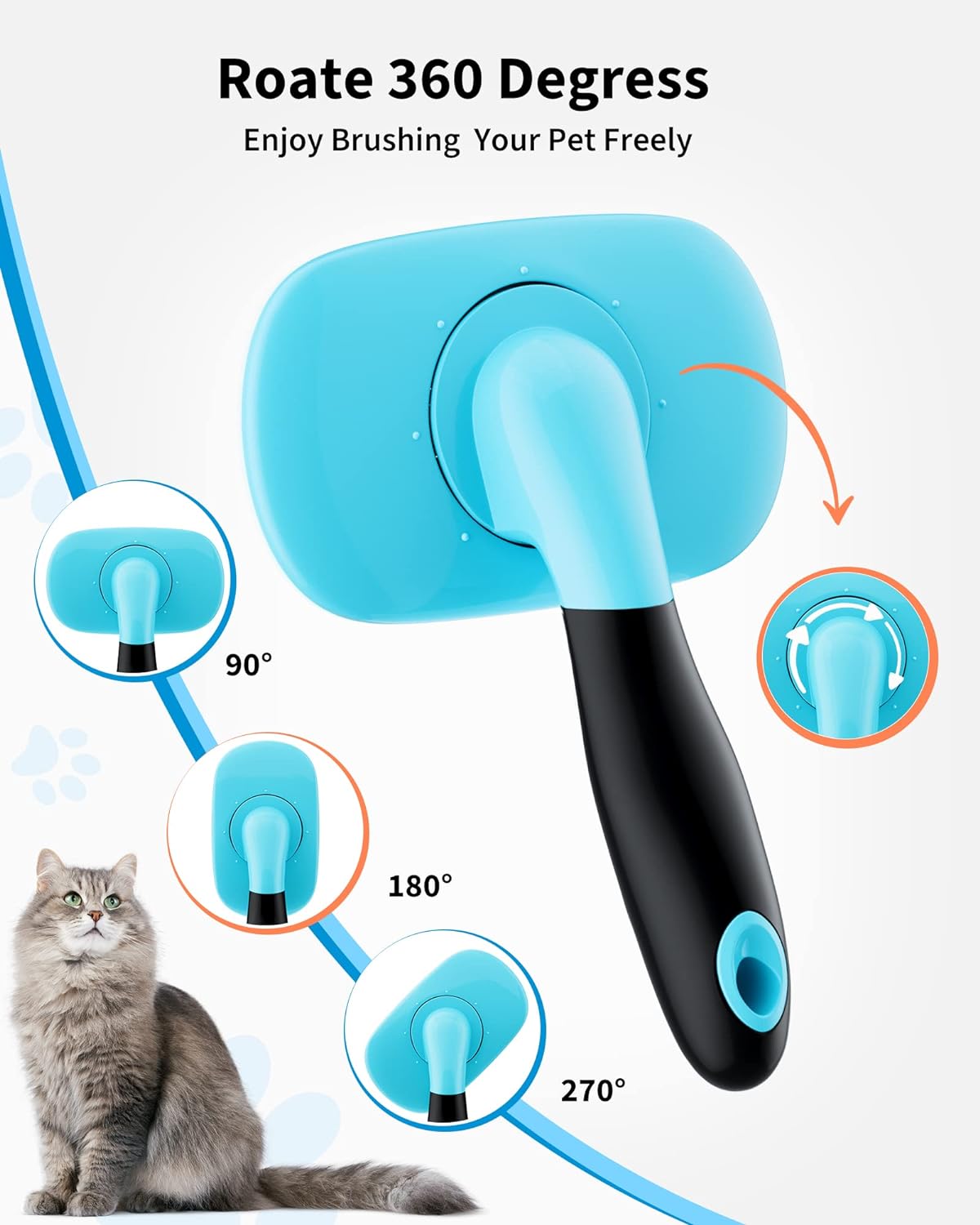 Slicker Brush for Dogs and Cats