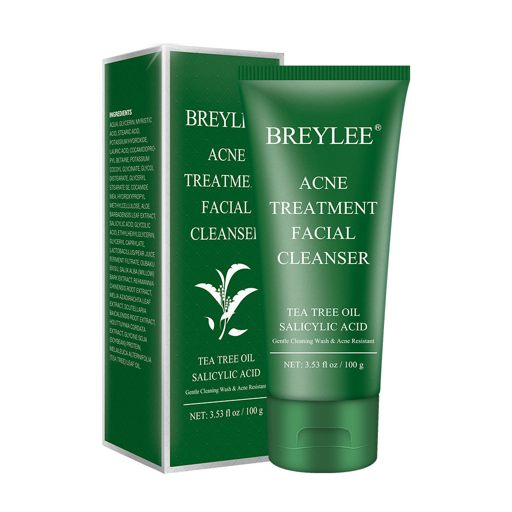 Breylee Tea Tree Facial Cleanser, 100 ml