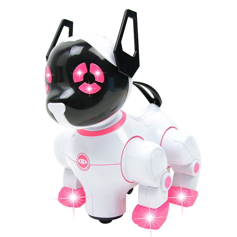 Dancing Robot Dog Toy with Lights and Music