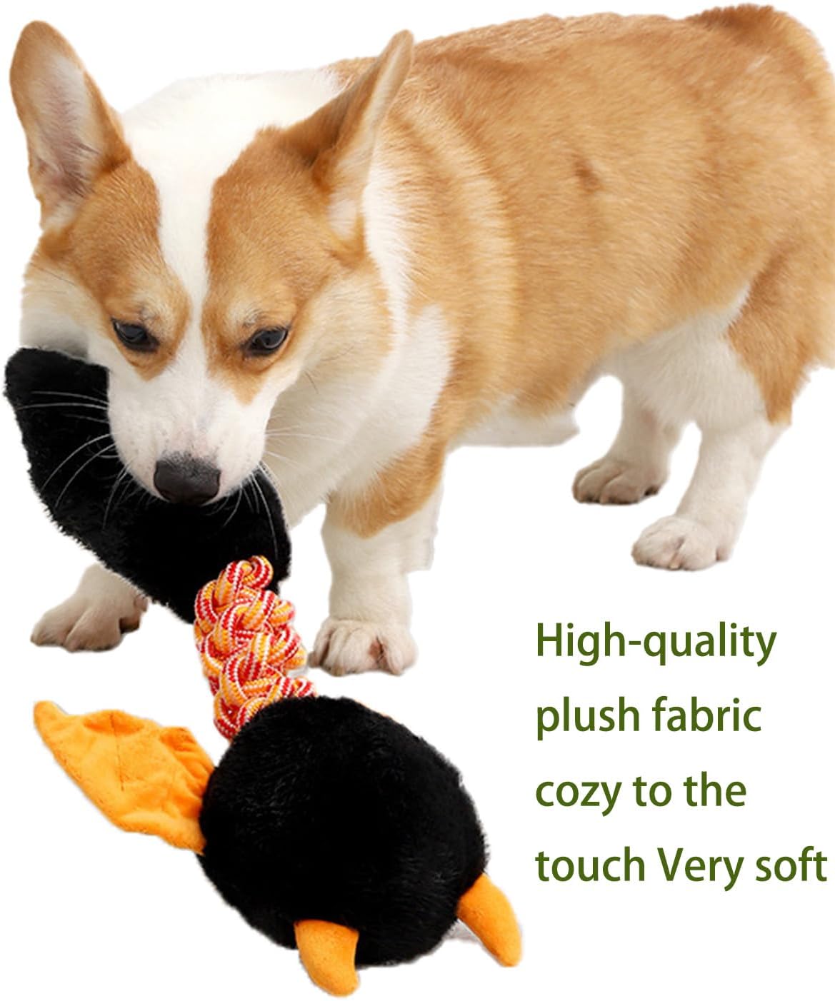 Large Plush Squeaky Dog Toy