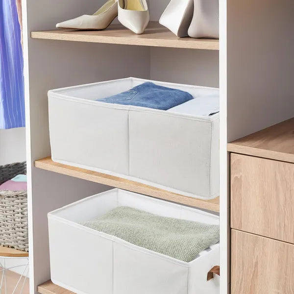 Foldable Fabric Storage Bins, 3 Pack