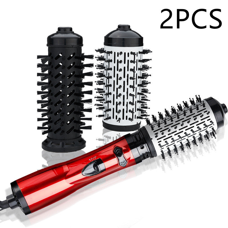2-in-1 Hot Air Brush and Curling Wand