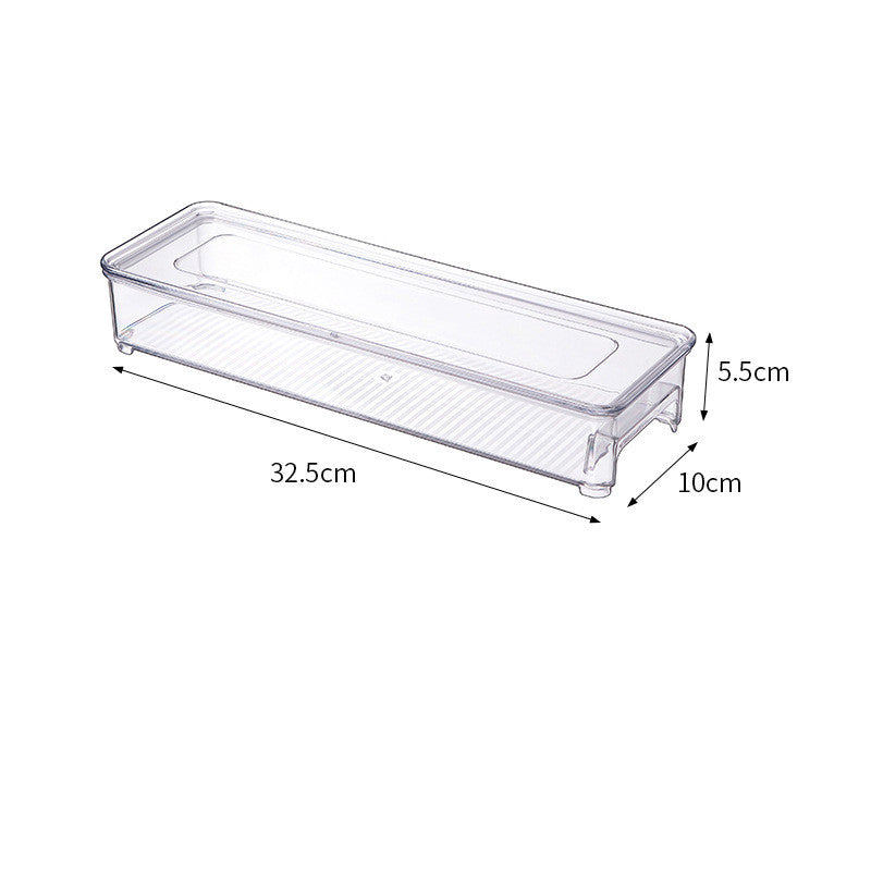 Clear Stackable Fridge Storage Drawers
