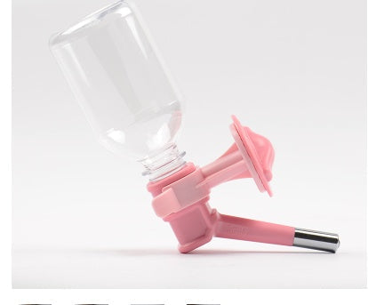 Pet Water Bottle with Wooden Stand