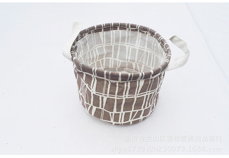 Round Cotton Storage Basket