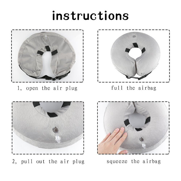 Inflatable Pet Recovery Collar
